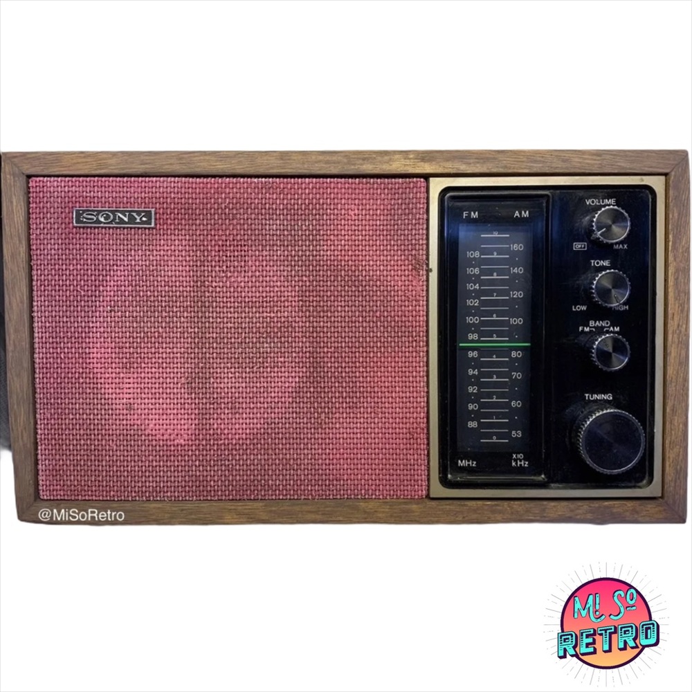 Sony 1970's Radio Vintage Do Over